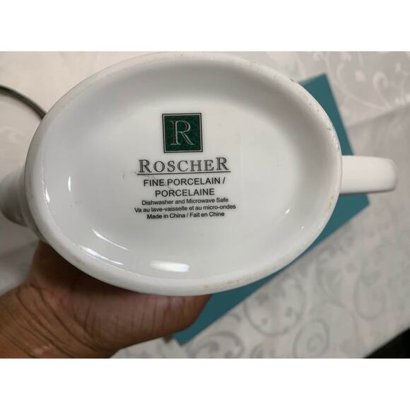 Roscher & Co. Gravy & Sauce Boat – Fine Porcelain – Style 11042841 - Picture 3 of 7